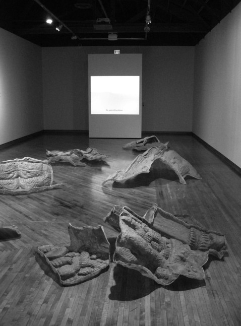 no solid form can contain you, 2010
modular fiberglass sculpture made from a cast of the&amp;nbsp;original coatlicue statue
variable dimensions

&amp;nbsp;

&amp;nbsp;