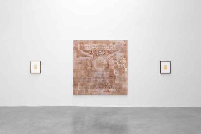 installation view of gabriel orozco, kurimanzutto mexico city, 2024. photo: gerardo landa