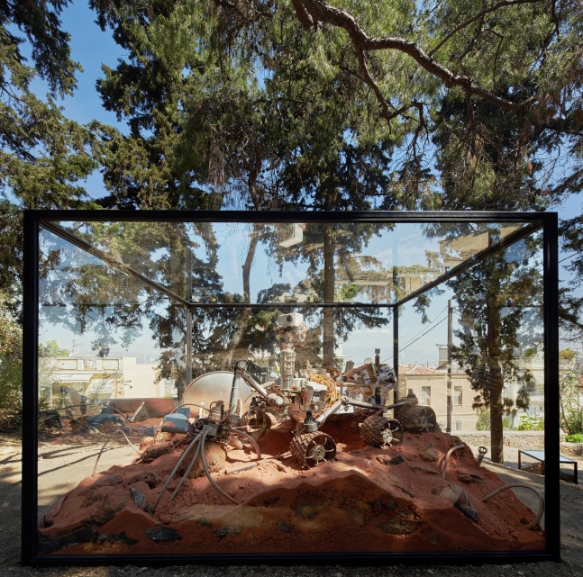 the theater of disappearance, 2017

installation view at national observatory of athens, hill of the nymphs, 2017
