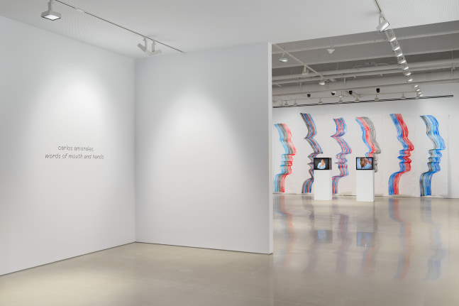 carlos amorales, words of mouths and hands, kurimanzutto, new york, 2023