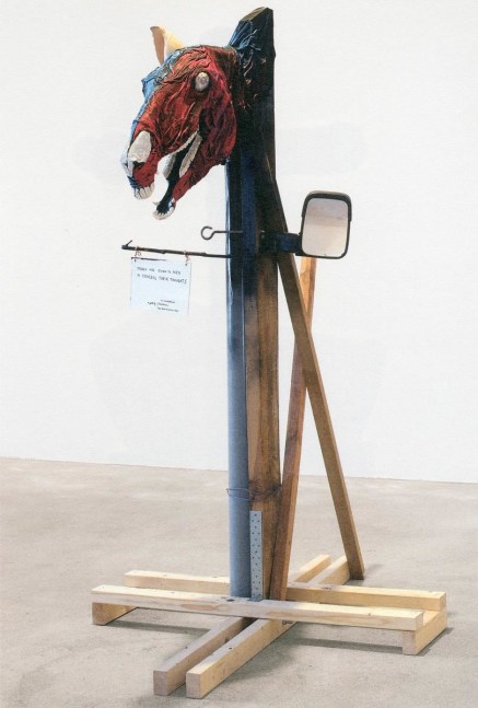 mulholland drive, 2007

craneo de caballo, t&amp;eacute;cnica mixta

&amp;nbsp;

225 x 180 x 110 cm

&amp;nbsp;