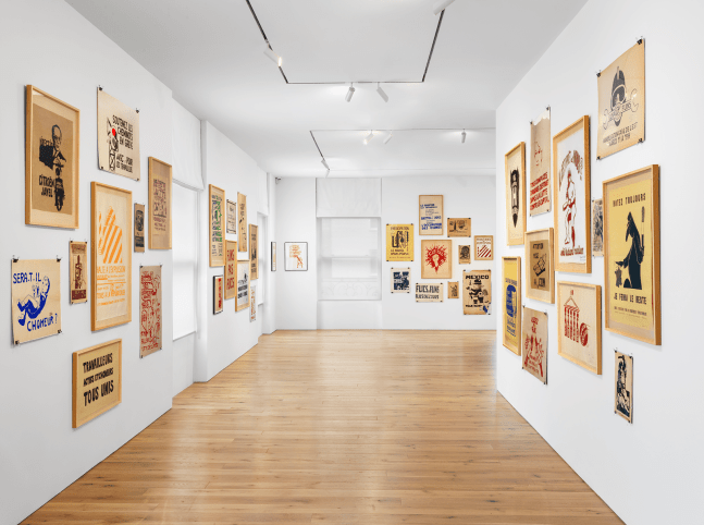 posters from 68. paris &amp;ndash; mexico, kurimanzutto, new york, 2018