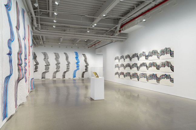 carlos amorales, words of mouths and hands, kurimanzutto, new york, 2023