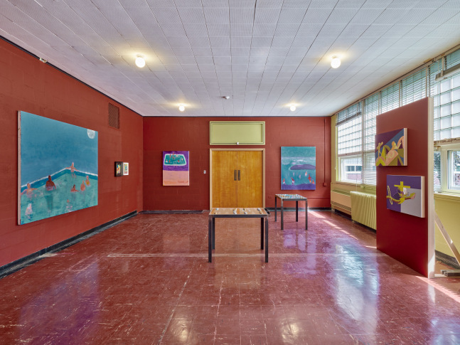 vista de instalaci&amp;oacute;n daniel guzm&amp;aacute;n en&amp;nbsp;the campus 2nd annual exhibition, 2025. foto guang xu⁠