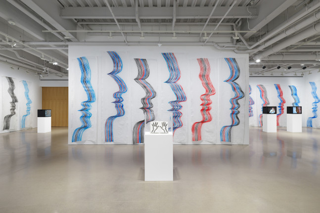 carlos amorales, words of mouths and hands, kurimanzutto, new york, 2023