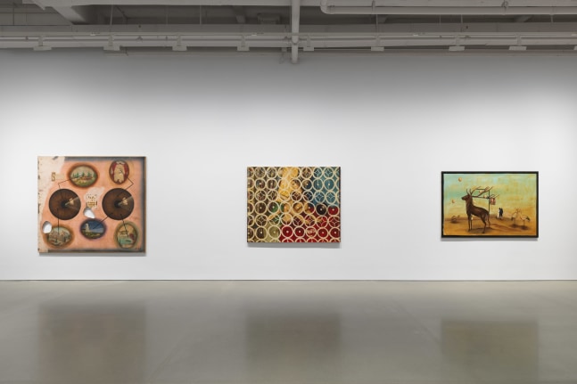 vista de instalaci&amp;oacute;n julio gal&amp;aacute;n, kurimanzutto nueva york, 2025. foto: dan bradica