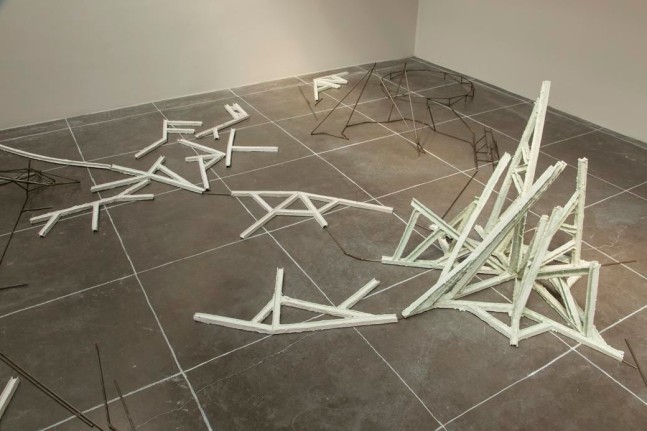 	scala, polis, taut, axis mundi (constellation 1.2), kurimanzutto, ciudad de m&amp;eacute;xico, 2015