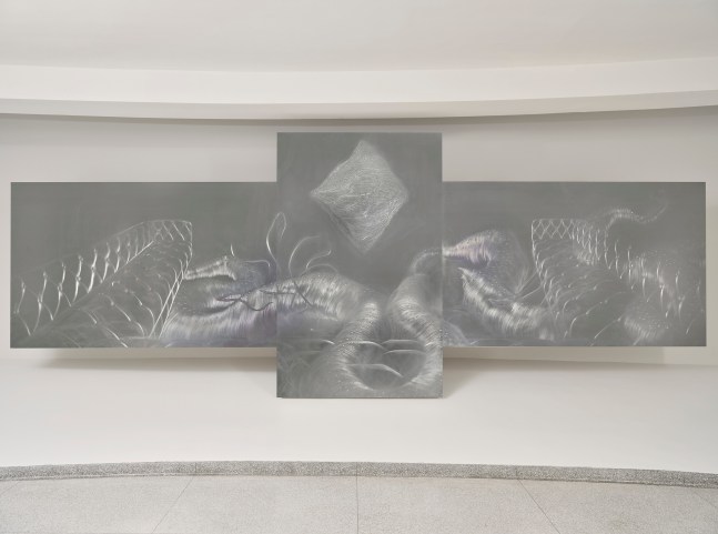 installation view of going dark: the contemporary figure at the edge of visibility, solomon r. guggenheim museum, new york, 2023. photo: midge wattles &amp;copy; solomon r. guggenheim foundation