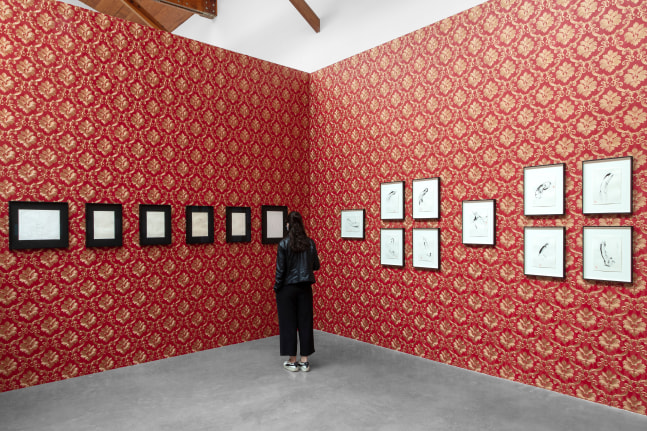 pablo soler frost, drawing room in siembra&amp;nbsp;(sowing), kurimanzutto, mexico city, 2020