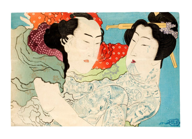 untitled (shunga IV), 2007

ink and acrylic on japanese ukiyo-e print

&amp;nbsp;

9.65 x 6.54 in.

&amp;nbsp;