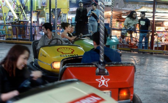 	dodgem, patriotismo and mixcoac ave. fair, mexico city, 2002