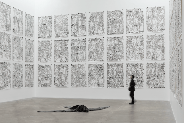 learn to fuck yourself, 2017-2018

set of 72. gouache on paper

70.87 x 50.39 in.&amp;nbsp;each
installation view of axiomas para la acci&amp;oacute;n, muac museo universitario arte cotempor&amp;aacute;neo, mexico city, 2018

&amp;nbsp;

&amp;nbsp;