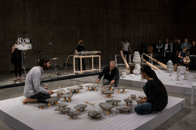 the reverse collection, 2014-2016
documentation of the performance at the tanks, tate modern, london, 2016