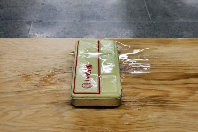 leak 1, 2005

metallic watercolor box and leak in the ceiling

&amp;nbsp;