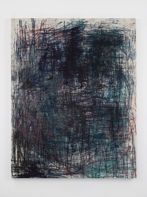 (untitled) catalyst, 2018-2019

&amp;oacute;leo y grafito sobre lienzo

210 x 165 cm.