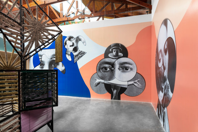 haegue yang,&amp;nbsp;dress vehicle / eclectic totemic&amp;nbsp;in&amp;nbsp;siembra (sowing), kurimanzutto, mexico city, 2020