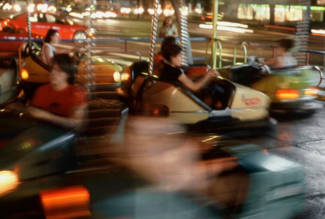 	dodgem, patriotismo and mixcoac ave. fair, mexico city, 2002