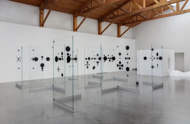 	gabriel orozco	blind signs, 2013	installation view of xyla&amp;ntilde;ynu. taller de los viernes, kurimanzutto, mexico city, 2016	&amp;nbsp;