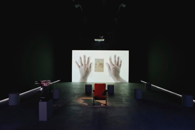 letter to a refusing pilot, 2013
installation view of akram zaatari the end of time at kurimanzutto, mexico city, 2013

&amp;nbsp;