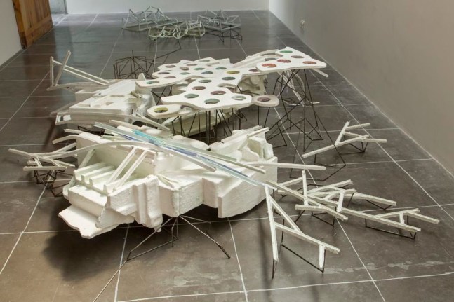 	scala, polis, taut, axis mundi (constellation 1.2), kurimanzutto, ciudad de m&amp;eacute;xico, 2015