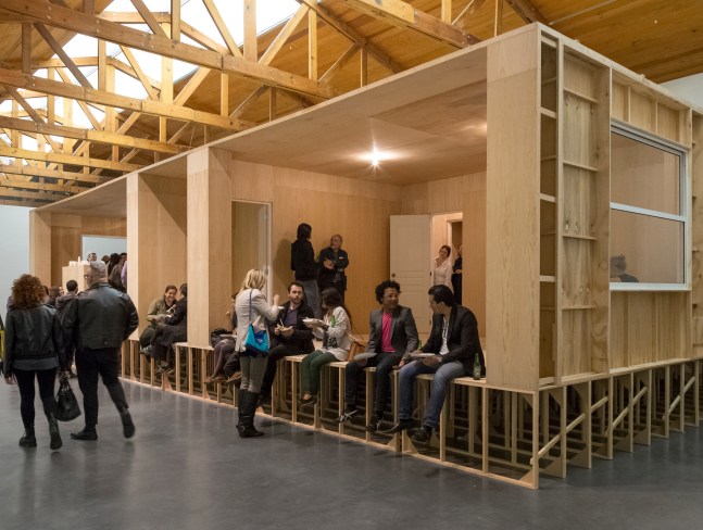 untitled 2012 (all those years at no. 17e london terrace), 2012
wooden structure, 1,938 CDs, 949 books, original furniture, 3 sets of posters, kitchen with gas, 12 scanned and 3D printed objects in abc plastic
116.14 x 245.28 x 455.91 in. installed

installation view of untitled 2012, (all those years at no. 17e london terrace), kurimanzutto, mexico city, 2012

&amp;nbsp;

&amp;nbsp;