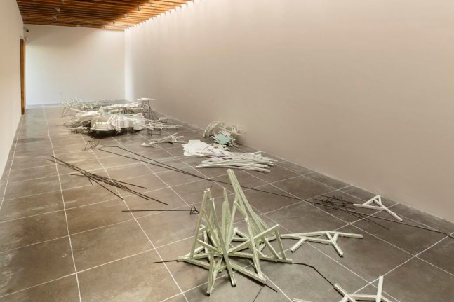 	scala, polis, taut, axis mundi (constellation 1.2), kurimanzutto, ciudad de m&amp;eacute;xico, 2015