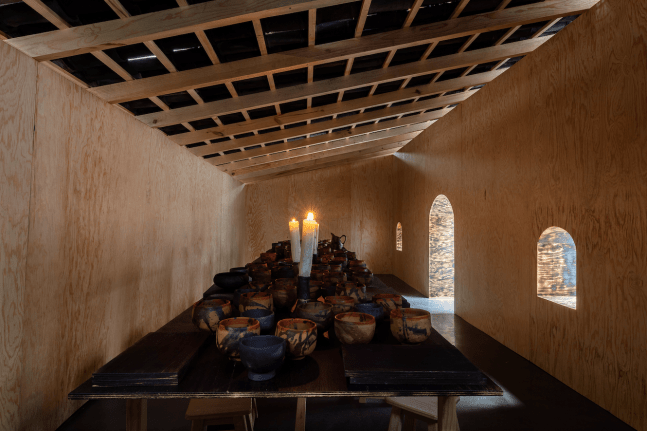 installation view of&amp;nbsp;mezcal vs. pulque, kurimanzutto, mexico city, april 30&amp;ndash;august 27, 2022