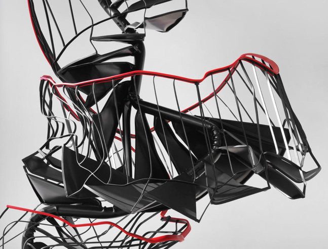 stairway, 2010

metal, pvc handrail

222.4 x 98.4 in.

installation view at capitain petzel, berlin, 2014

&amp;nbsp;

&amp;nbsp;

&amp;nbsp;