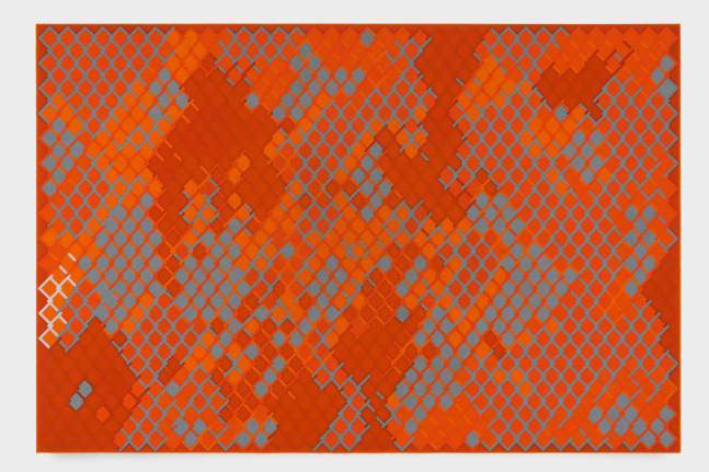 Conditions of Capture
2008
glass beads on aluminum panel
60 x 90 inches (152.4 x 228.6 cm)