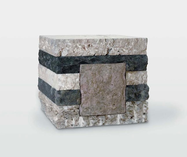Sean Scully

Small Cubed 9

2021

handcrafted stone blocks

19.6 x 19.6 x 17.7 inches (50 x 50 x 45 cm)&amp;nbsp;