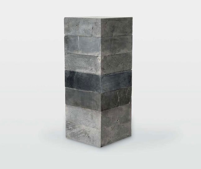 Sean Scully

Small Cubed 4

2021

handcrafted stone blocks

23.6 x 9.8 x 9.8 inches (60 x 25 x 25 cm)&amp;nbsp;