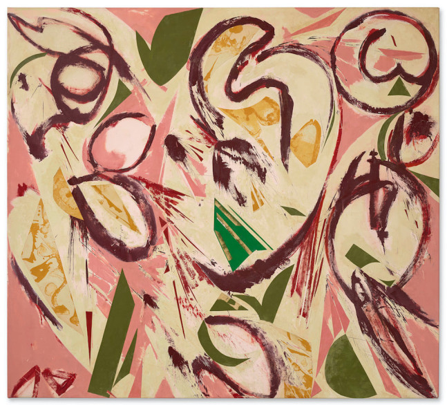 Lee Krasner
Twelve Hour Crossing, March Twenty-first
1971-1981
oil and paper collage on canvas
68 x 75 inches (172.7 x 190.5 cm)