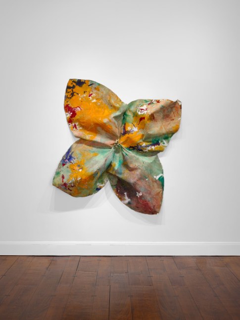 SAM GILLIAM

Untitled

1970

acrylic on unstretched canvas with rawhide rope

dimensions variable

as installed: 66 x 68 x 5 inches (167.6 x 172.7 x 12.7 cm)&amp;nbsp;