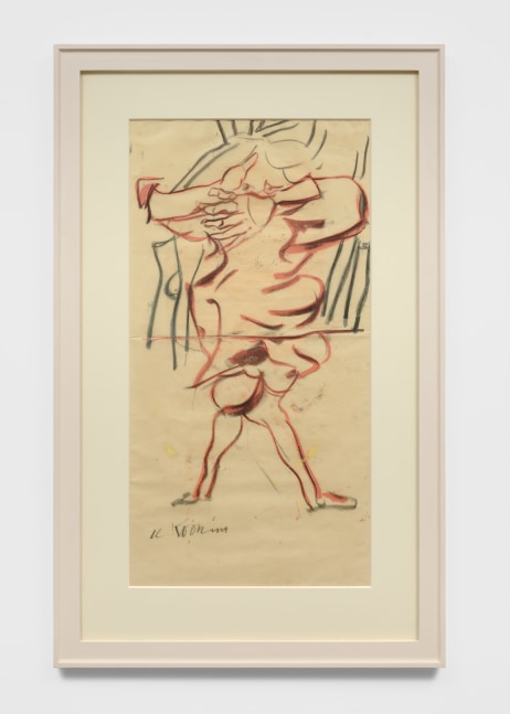 Willem de Kooning

Untitled

circa 1965 - 66

charcoal and oil on vellum

35 3/4 x 18 5/8 inches (90.8 x 47.3 cm)