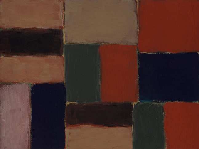 Sean Scully
Small Barcelona Sand Wall
2004
oil on linen
24 x 32 inches (60.4 x 80.9 cm)