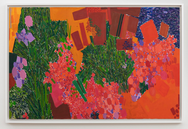 Lynne Drexler

Tribute

circa&amp;nbsp;1963

oil on canvas

38 x 57 1/2 inches (96.5 x 146.1 cm)