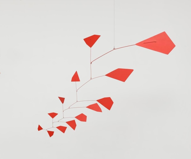 Alexander Calder Untitled c. 1952 sheet metal, wire, and paint 58 x 71 inches (147.3 x 180.3 cm)  Calder Foundation, New York