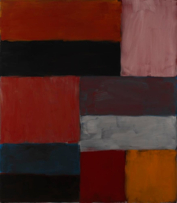 Sean Scully
Wall of Light Pink Orange
2012
oil on aluminum
85 x 75 inches (215.9 x 190.5 cm)