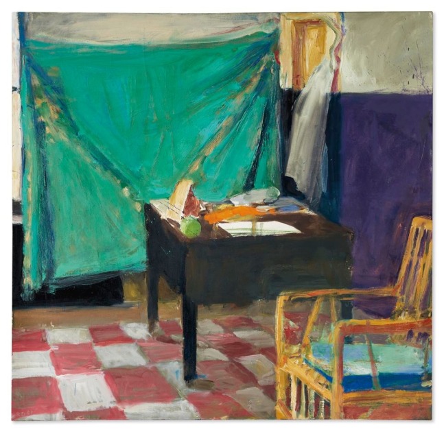 Richard Diebenkorn

Corner of Studio

1961

oil on canvas

46 1/4 x 48 inches (117.48 x 121.9cm)