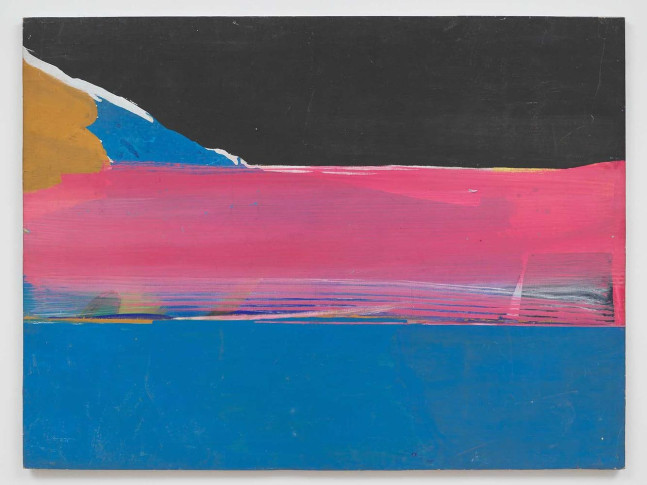 Ed Clark  Flash  1966  acrylic on canvas  44 x 58 1/2 inches (111.8 x 149.2 cm)