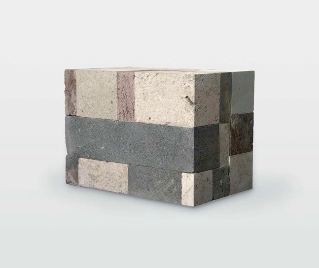 Sean Scully

Small Cubed 2

2021

handcrafted stone blocks

12.6 x 10.6 x 17.7 inches (32 x 27 x 45 cm)&amp;nbsp;