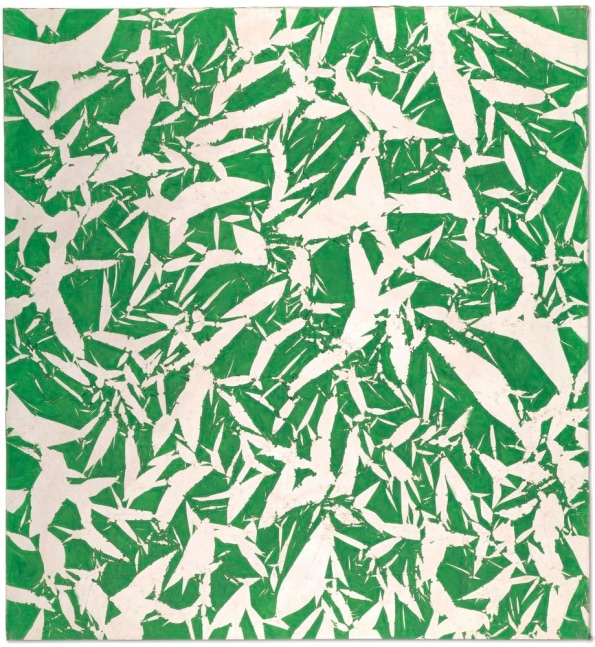 Simon Hanta&amp;iuml;,&amp;nbsp;&amp;Eacute;tude, 1969, oil on canvas, 93 x 83 7/8 inches (236 x 213 cm)