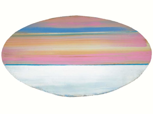 Ed Clark  Intarsia  1970  acrylic on canvas  119 1/2 x 219 1/2 inches (303.5 x 557.5 cm)