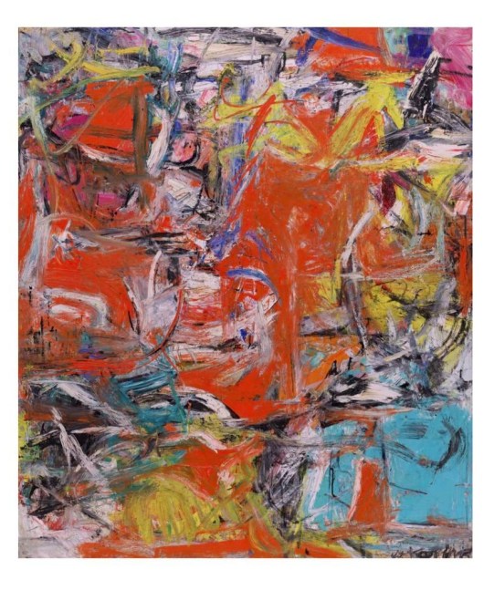 Willem de Kooning

Composition

1955

oil, enamel, and charcoal on canvas

79 1/8 x 69 1/8 inches (201 x 175.6 cm)

Solomon R. Guggenheim Museum, New York&amp;nbsp;
