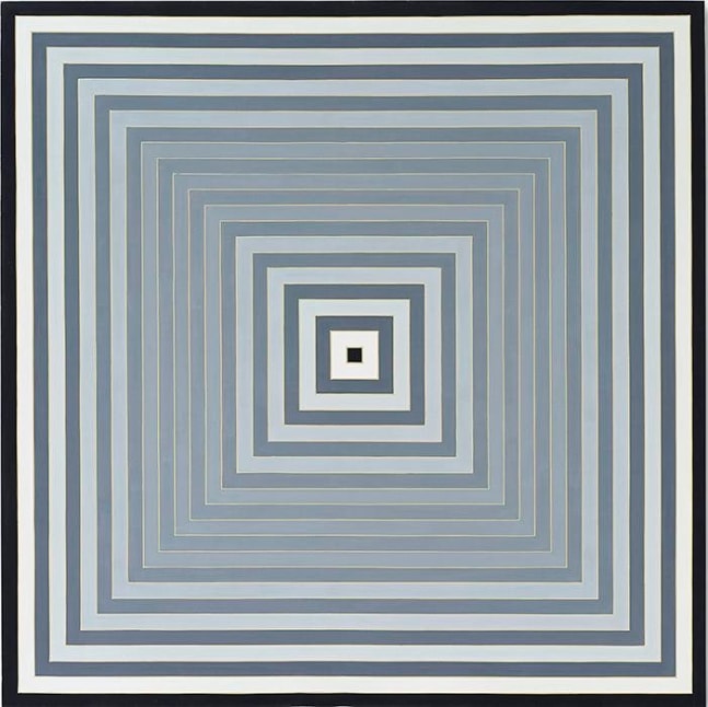 Frank Stella
Pratfall
1974
acrylic on canvas
129 1/2 x 129 1/2 inches (328.9 x 328.9 cm)