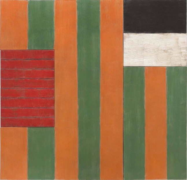 Sean Scully

A Green Place

1987

oil on linen

84 x 86 1/2 x 5 1/4 inches (213.4 x 219.7 x 13.3 cm)