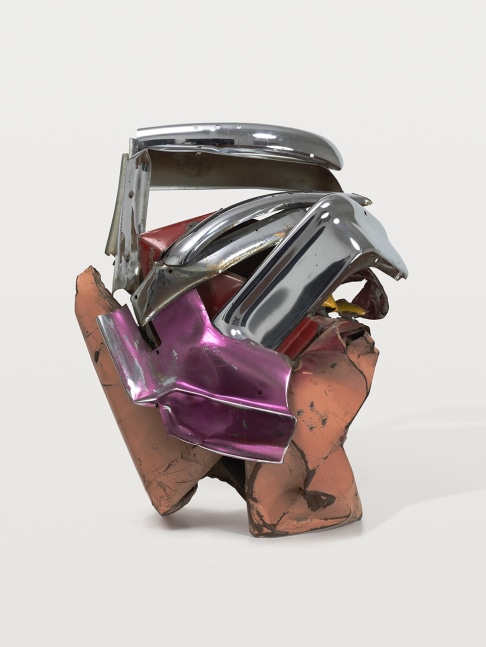 John Chamberlain

Silver Heels

1963

painted and chromium-plated steel

46 x 41 x 36 inches (116.8 x 104.1 x 91.4 cm)&amp;nbsp;