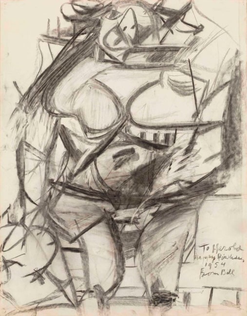 Willem de Kooning

Monumental Woman

1954

charcoal on paper

28 1/4 x 22 1/2 inches (71.8 x 57.2 cm)

Glenstone Museum, Potomac, Maryland