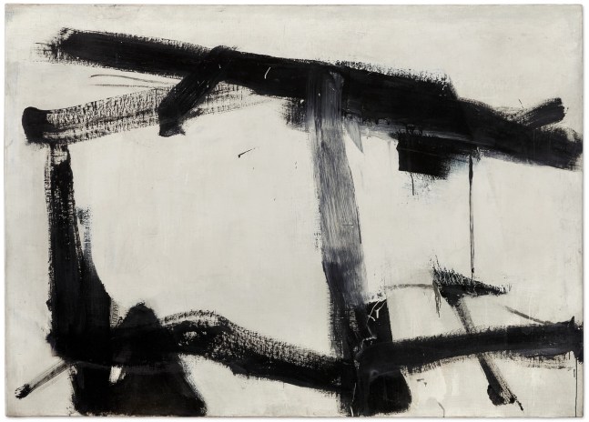 Franz Kline

Pennsylvania&amp;nbsp;

1954&amp;nbsp;

oil, oil-based house paint and charcoal on canvas&amp;nbsp;

45 x 62 3/4 inches (114.3 x 159.5 cm)
