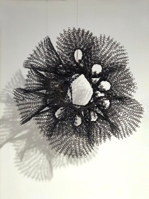 Ruth Asawa

Untitled (S.753, Hanging Ten Interlocking Double Trumpets)

circa&amp;nbsp;early 1960s

brass and copper wire

24 x 24 x 14 1/2 inches (61 x 61 x 36.8 cm)